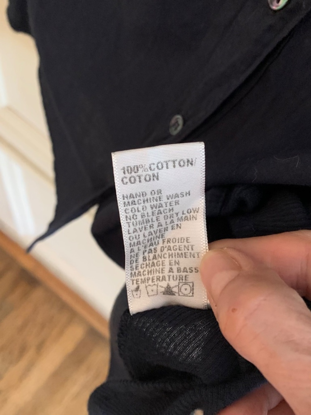 JAMES PERSE SIDE PANEL SLIM FIT SHIRT (3/L) - Picture 6 of 6